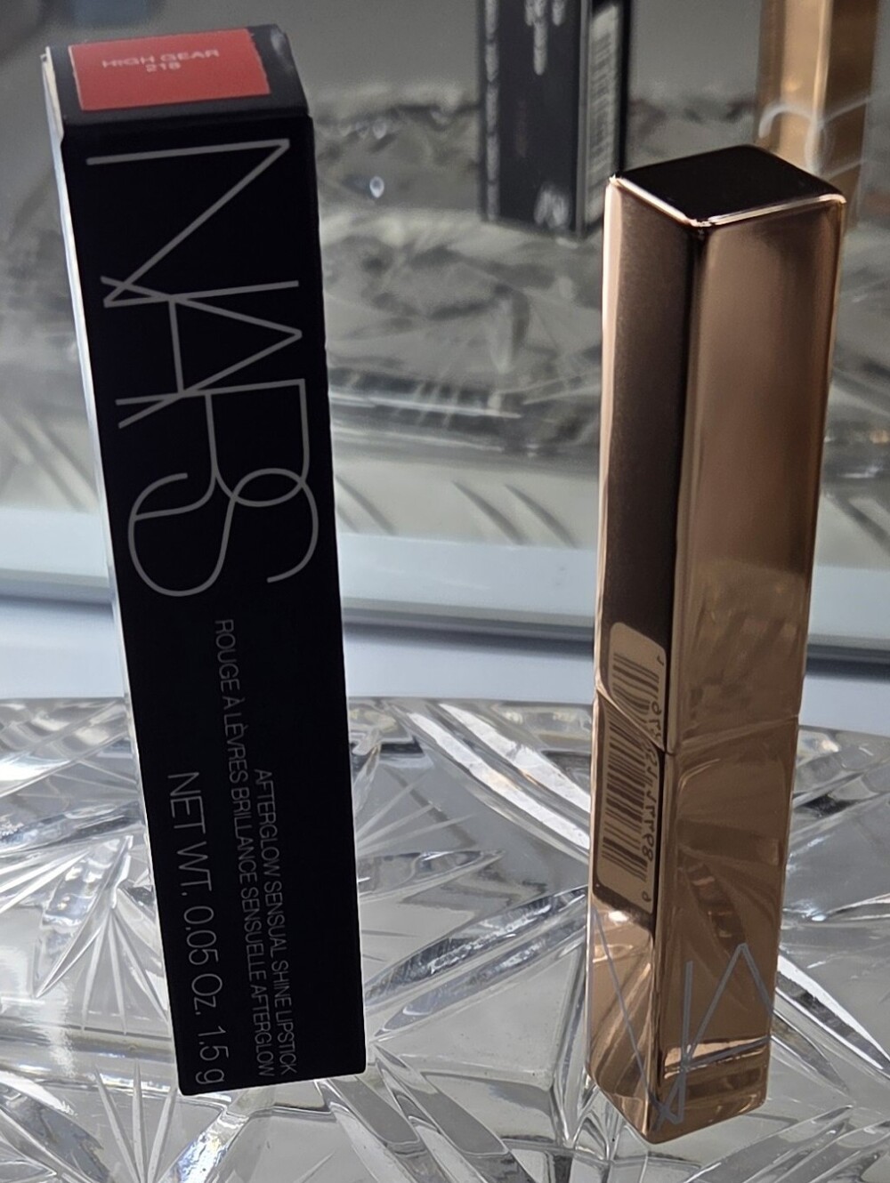 NARS Afterglow Sensual Shine Lipstick High Gear 218 Full Size New in Box